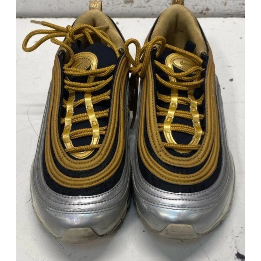 Nike Air Max 97 SE Women's Sneakers Silver Gold Size 7.5